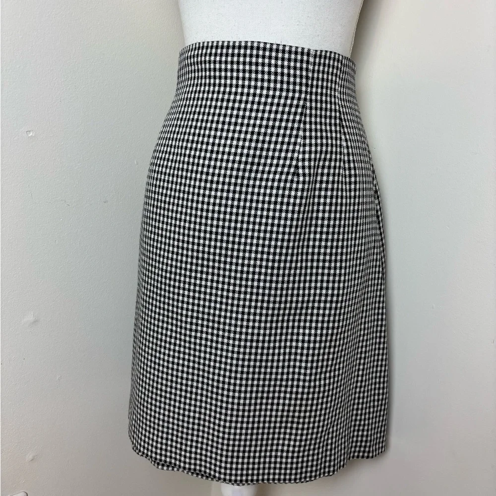 Christian Dior Vintage 1980’s Houndstooth Skirt Suit Size 16